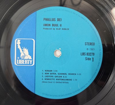 Lot 11 - AMON DUUL II - PHALLUS DEI LP (UK ORIGINAL - LIBERTY - LBS 83279)