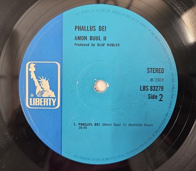 Lot 11 - AMON DUUL II - PHALLUS DEI LP (UK ORIGINAL - LIBERTY - LBS 83279)