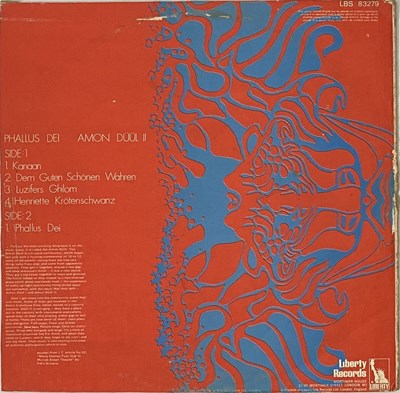Lot 11 - AMON DUUL II - PHALLUS DEI LP (UK ORIGINAL - LIBERTY - LBS 83279)