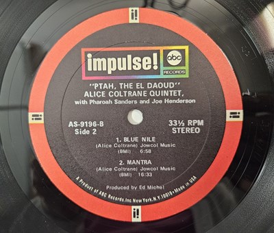 Lot 75 - ALICE COLTRANE - PTAH, THE EL DAOUD LP (AS-9196 - FIRST PRESSING)