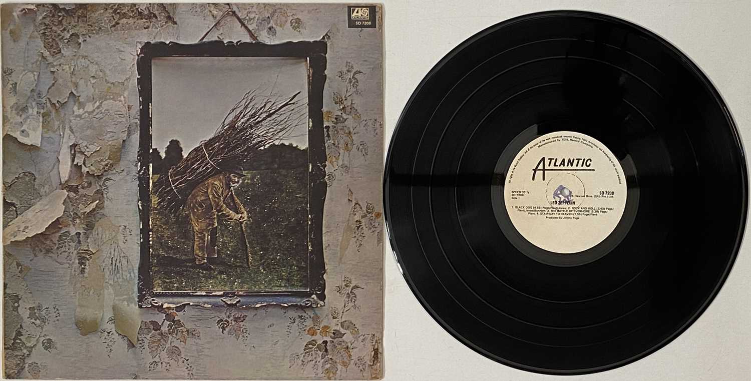 Lot 13 - LED ZEPPELIN - IV LP (RHODESIA/ ZIMBABWE PRESS - SD 7208)