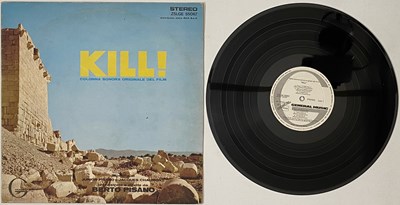 Lot 76 - BERTO PISANO - KILL! (COLONNA SONORA ORIGINALE DEL FILM) LP (ZSLGE 55067 - ORIGINAL PROMO)