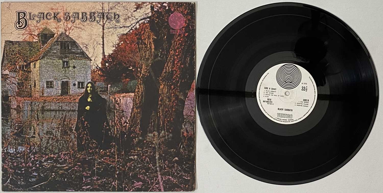 Lot 17 - BLACK SABBATH - S/T LP (UK ORIGINAL - VERTIGO SWIRL/ PHILIPS - VO6)