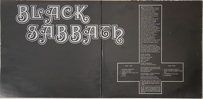 Lot 17 - BLACK SABBATH - S/T LP (UK ORIGINAL - VERTIGO SWIRL/ PHILIPS - VO6)