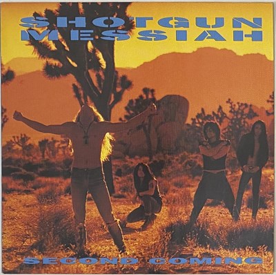 Lot 20 - SHOTGUN MESSIAH - SECOND COMING LP (EU ORIGINAL W/ PRESS RELEASE - RR 9239 1)