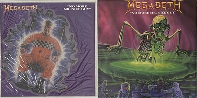 Lot 23 - METALLICA/ MEGADETH - LP/ 12" PACK