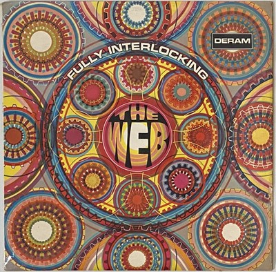 Lot 24 - THE WEB - FULLY INTERLOCKING LP (UK TEST PRESSING - DERAM - DML 1025)