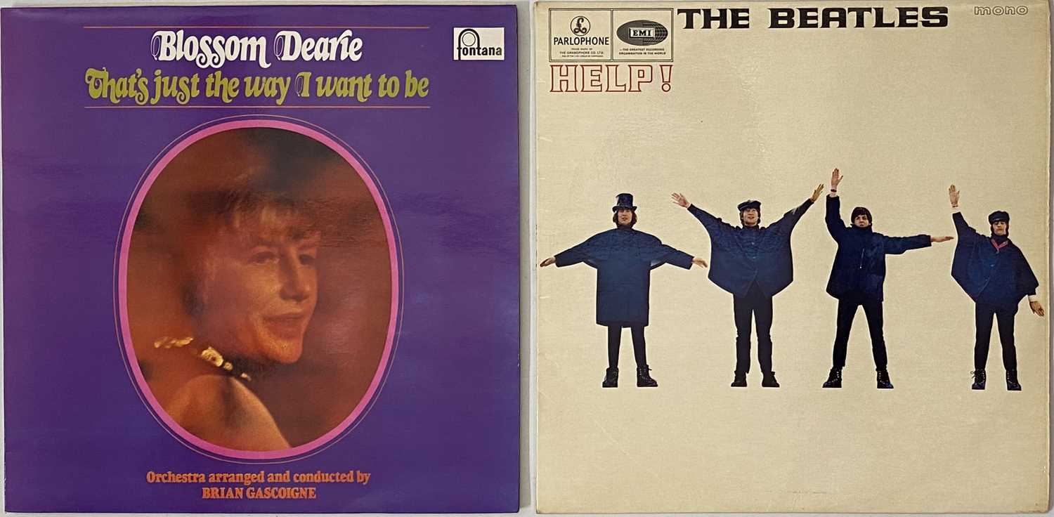 Lot 30 - THE BEATLES/ BLOSSOM DEARIE - LP PACK