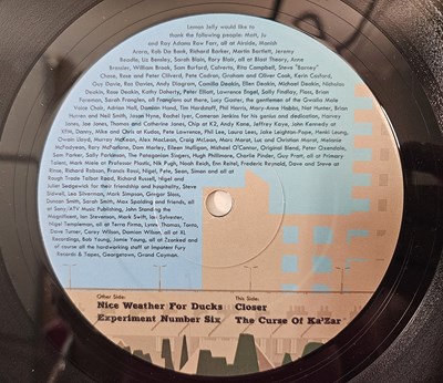 Lot 78 - LEMON JELLY - LOST HORIZONS LP (IFXLLP160)