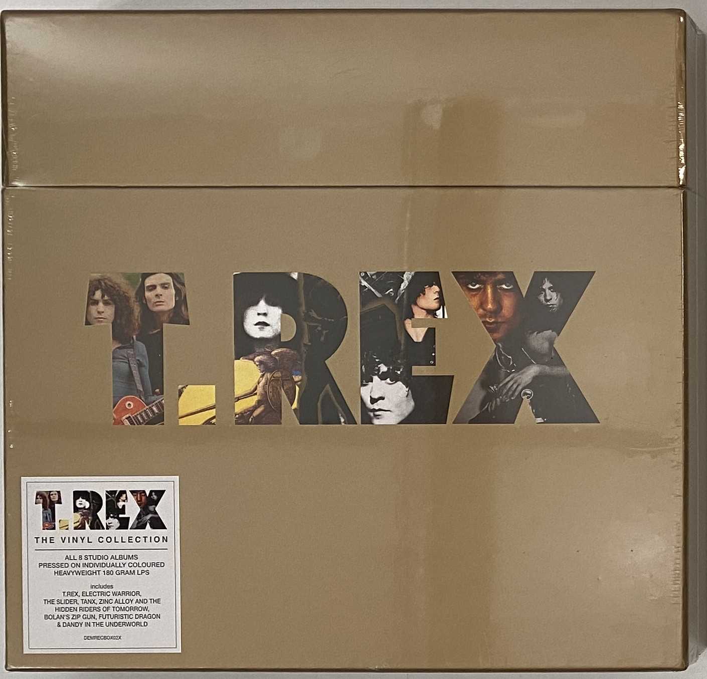 Lot 33 - T REX - THE VINYL COLLECTION LP BOX SET (NEW & SEALED - DEMRECBOX02X)