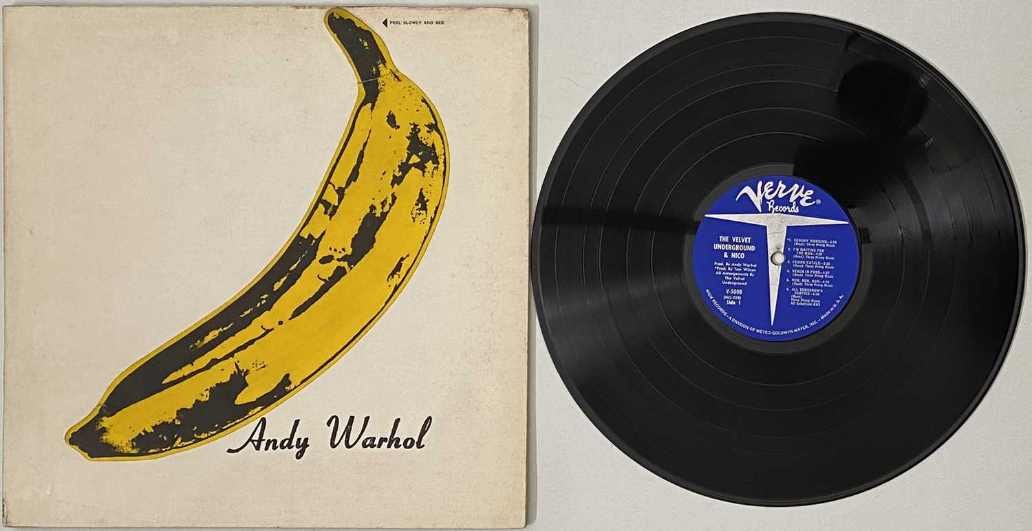 Lot 34 - THE VELVET UNDERGROUND & NICO LP (US MONO EAST COAST ORIGINAL - V-5008)