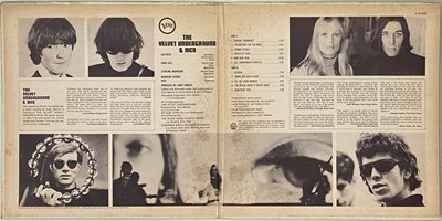 Lot 34 - THE VELVET UNDERGROUND & NICO LP (US MONO EAST COAST ORIGINAL - V-5008)
