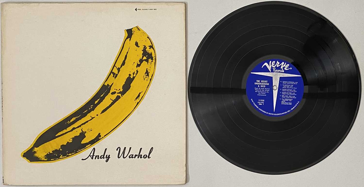 Lot 35 - THE VELVET UNDERGROUND & NICO LP (US MONO EAST COAST ORIGINAL - V-5008)