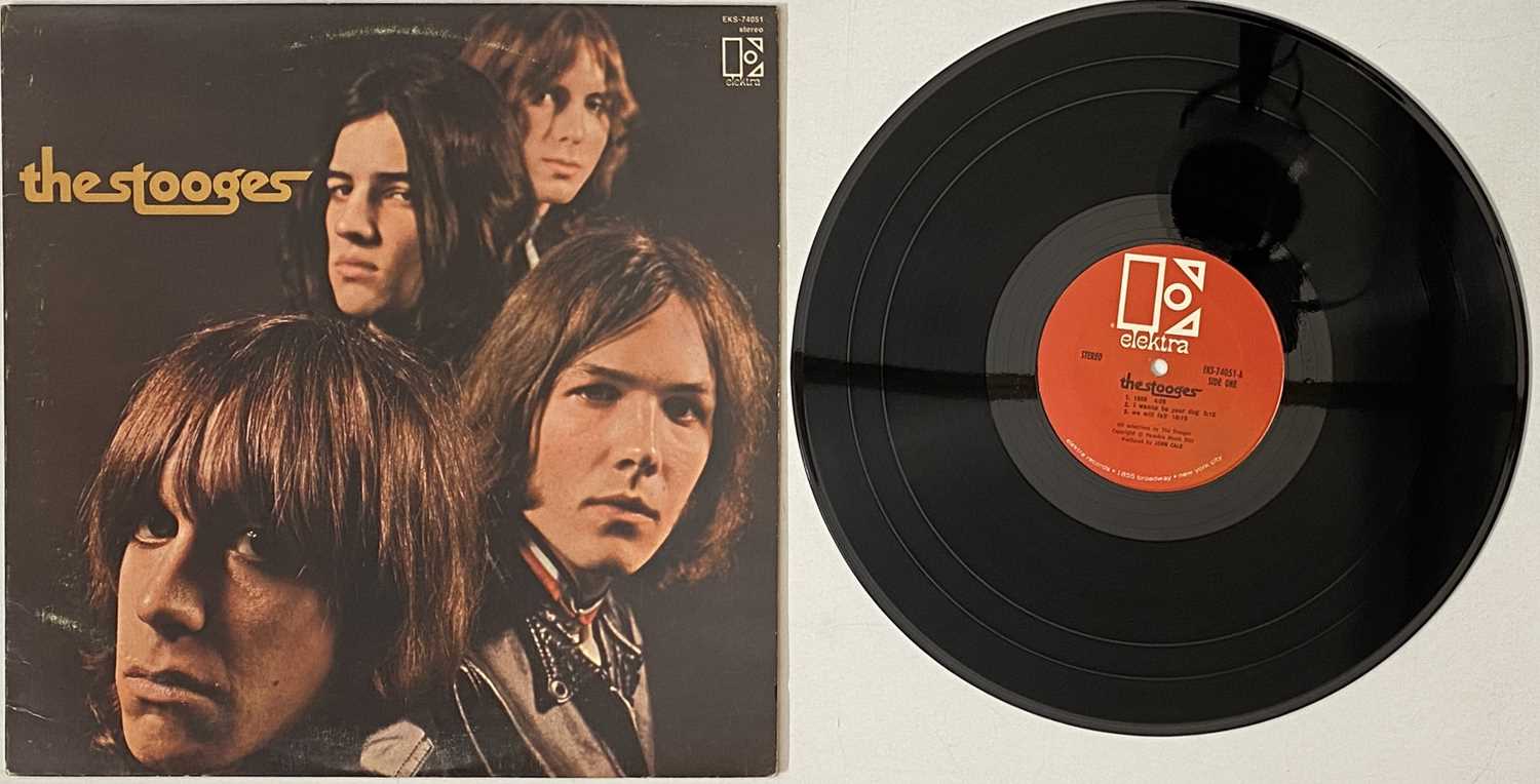 Lot 37 - THE STOOGES - S/T LP (US STEREO 2ND COLUMBIA/ PITMAN PRESS - EKS 74051)
