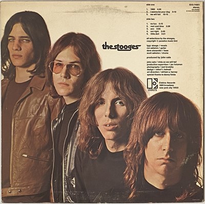 Lot 37 - THE STOOGES - S/T LP (US STEREO 2ND COLUMBIA/ PITMAN PRESS - EKS 74051)