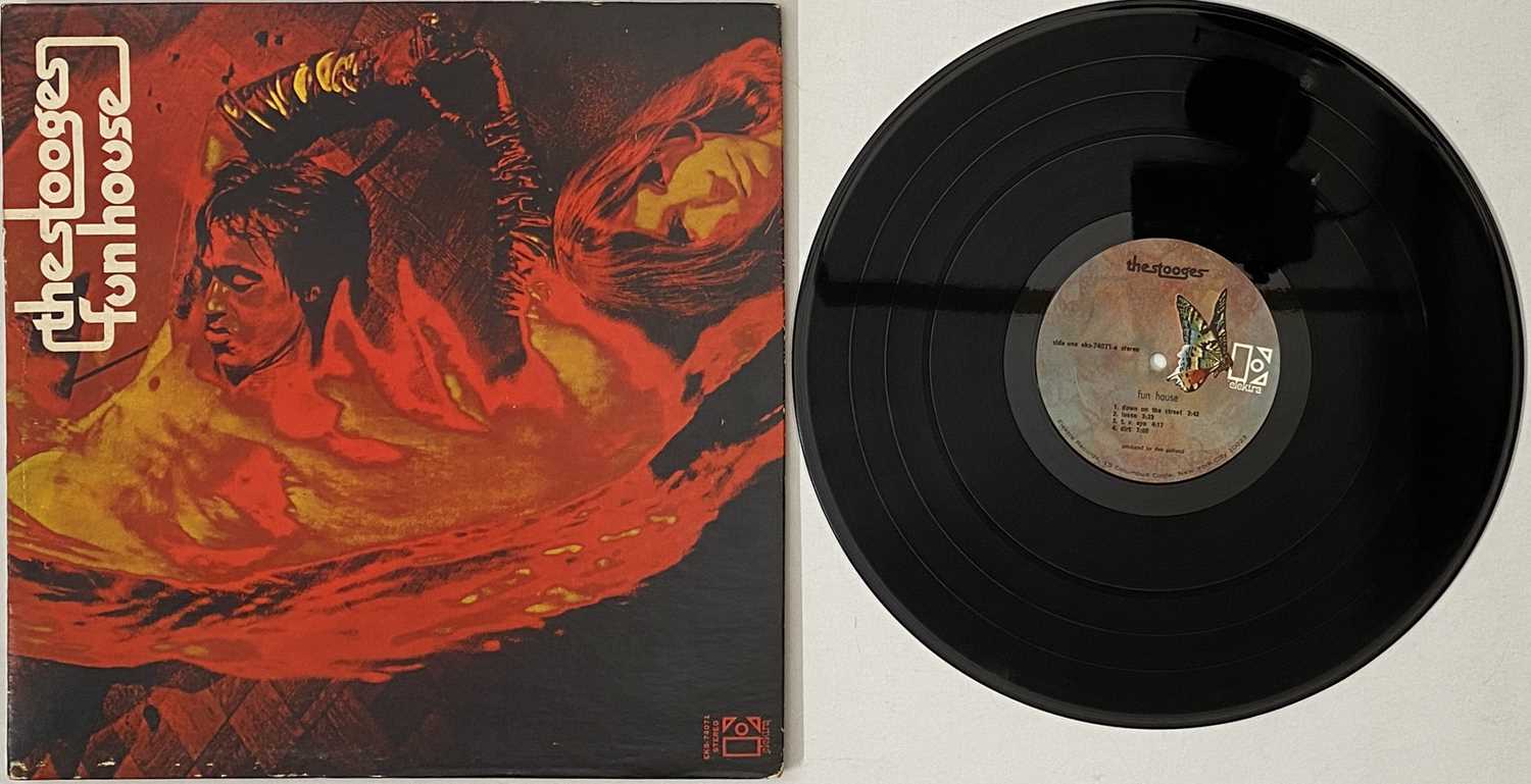 Lot 38 - THE STOOGES - FUN HOUSE LP (US ORIGINAL TERRE HAUTE PRESS - EKS-74071)