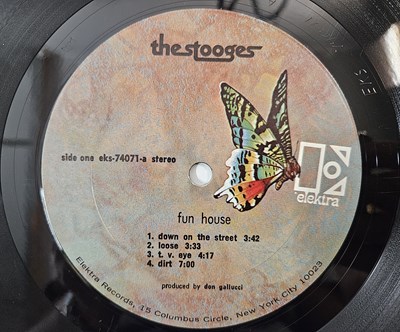 Lot 38 - THE STOOGES - FUN HOUSE LP (US ORIGINAL TERRE HAUTE PRESS - EKS-74071)