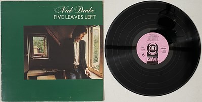 Lot 39 - NICK DRAKE - FIVE LEAVES LEFT LP (UK ORLAKE PRESS - ISLAND - ILPS 9105)
