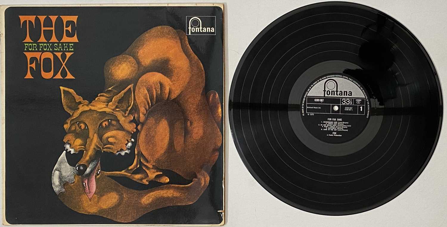 Lot 85 - THE FOX - FOR FOX SAKE LP (UK STEREO ORIGINAL - FONTANA - 6309 007)