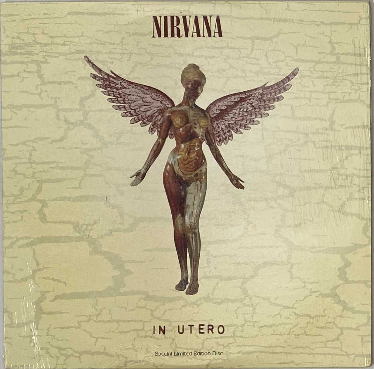 Lot 89 - NIRVANA - IN UTERO LP (US CLEAR VINYL - GEFFEN DGC-24607 - SEALED COPY)