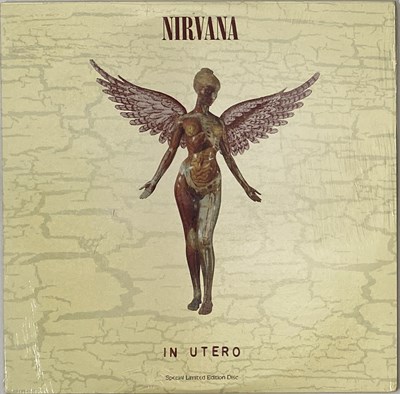 Lot 89 - NIRVANA - IN UTERO LP (US CLEAR VINYL - GEFFEN DGC-24607 - SEALED COPY)