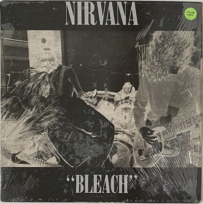 Lot 91 - NIRVANA - BLEACH LP (PINK VINYL - SP34)
