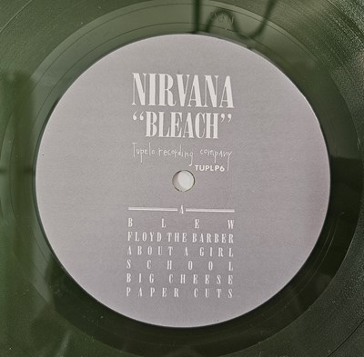 Lot 92 - NIRVANA - BLEACH (GREEN VINYL - TUPLP 6)