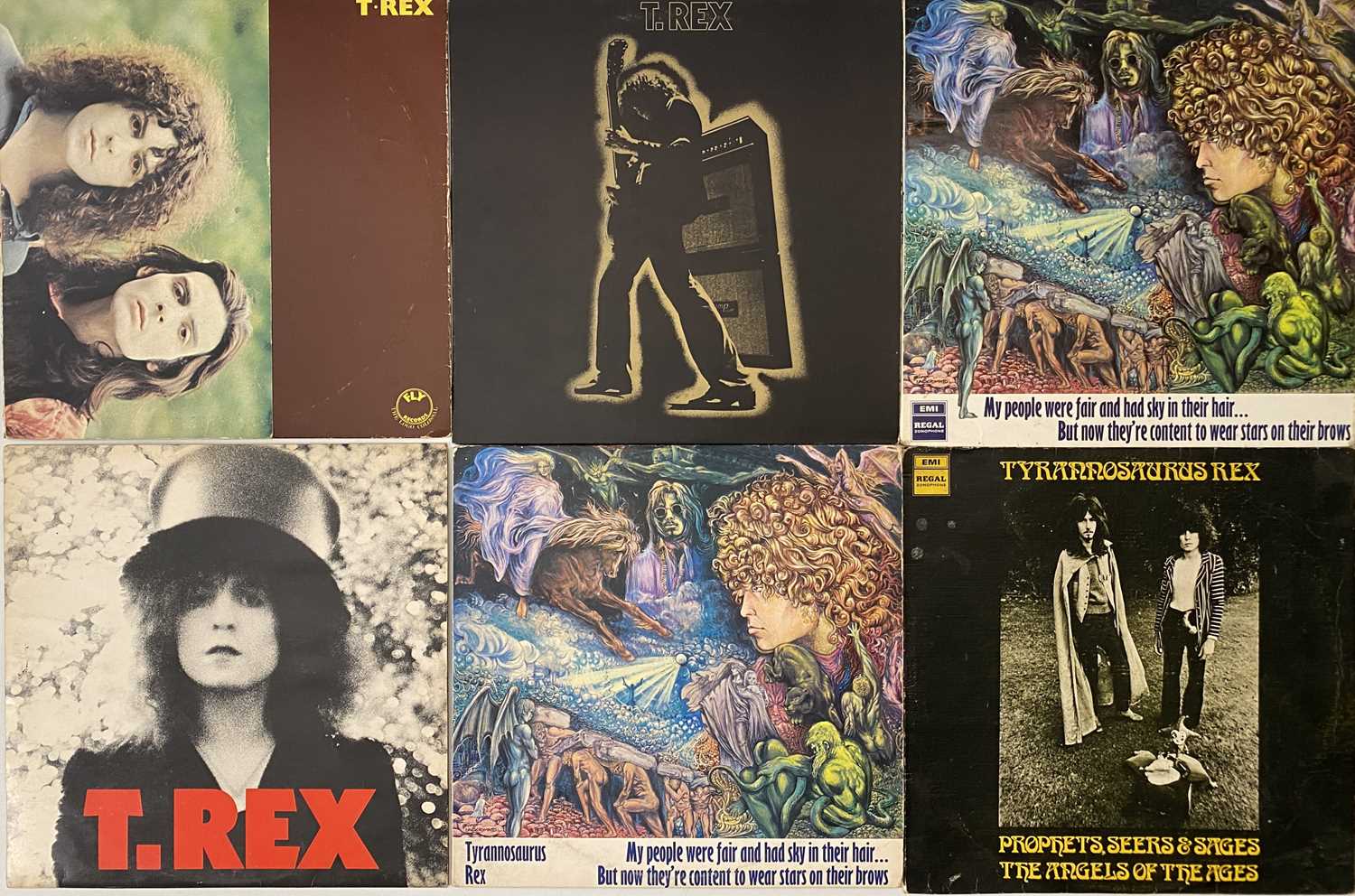 Lot 53 - T REX - LP PACK