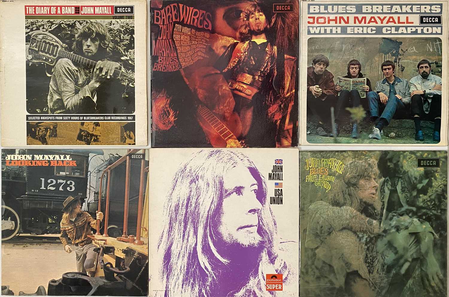 Lot 56 - JOHN MAYALL/ TEN YEARS AFTER - LP PACK