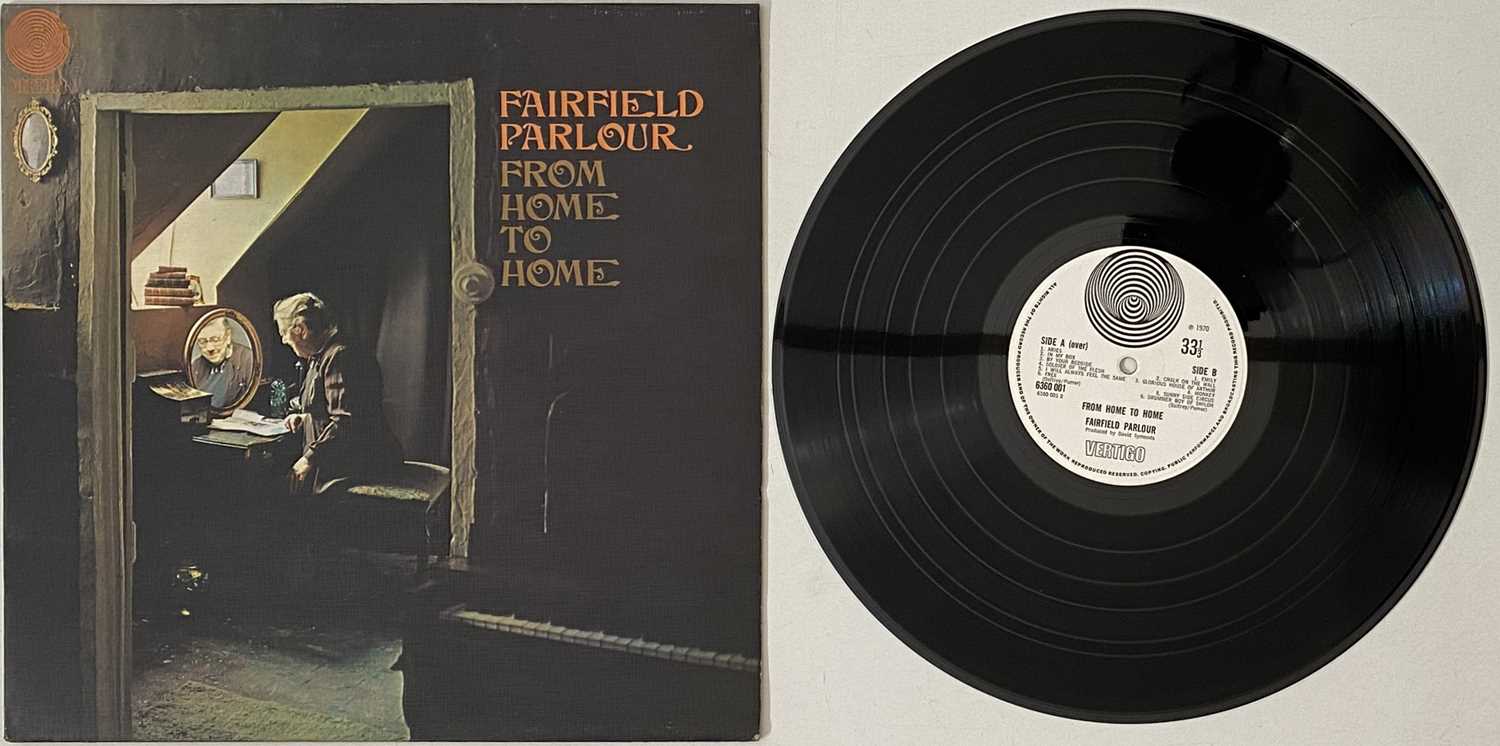 Lot 98 - FAIRFIELD PARLOUR - FROM HOME TO HOME LP (6360 001 - UK TEXTURED SLEEVE ORIGINAL)