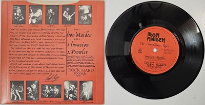 Lot 62 - IRON MAIDEN - THE SOUNDHOUSE TAPES 7" (UK ORIGINAL PRESSING - ROCK HARD RECORDS - ROK 1)