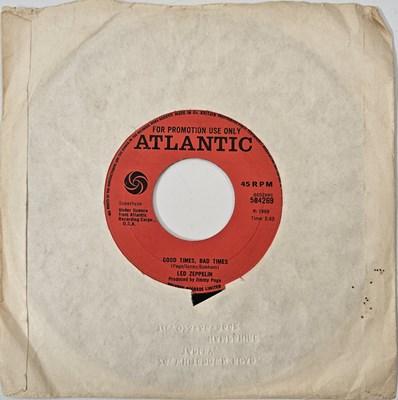 Lot 63 - LED ZEPPELIN - COMMUNICATION BREAKDOWN 7" (UK PROMO - ATLANTIC - 584269)