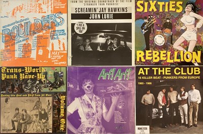 Lot 58 - GARAGE/ PUNK/ ALT - LP COMPS