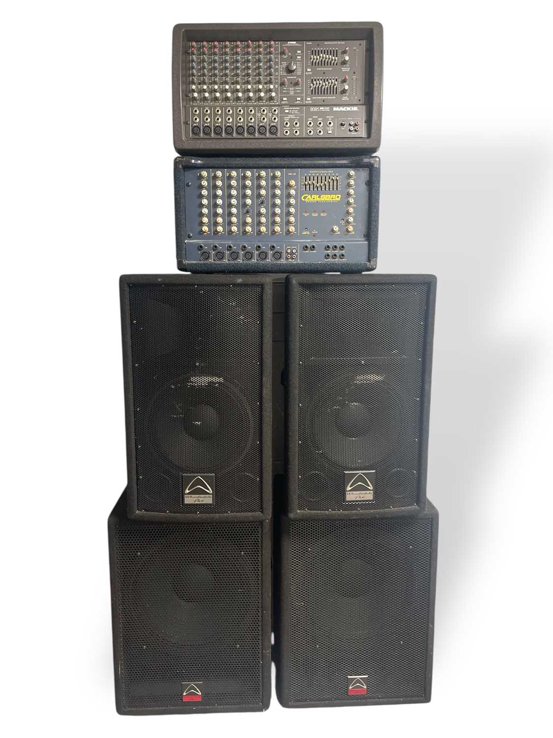 Lot 13 - FRONT OF HOUSE LIVE EQUIPMENT.