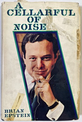 Lot 302 - THE BEATLES - BRIAN EPSTEIN SIGNED COPY OF 'A CELLARFUL OF NOISE'.