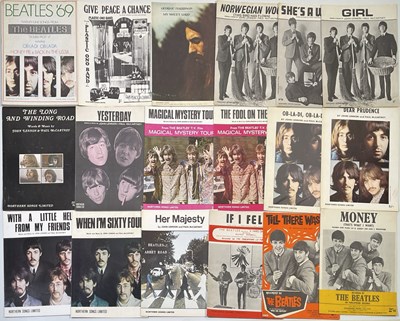 Lot 176 - THE BEATLES - SHEET MUSIC AND SONGBOOK.