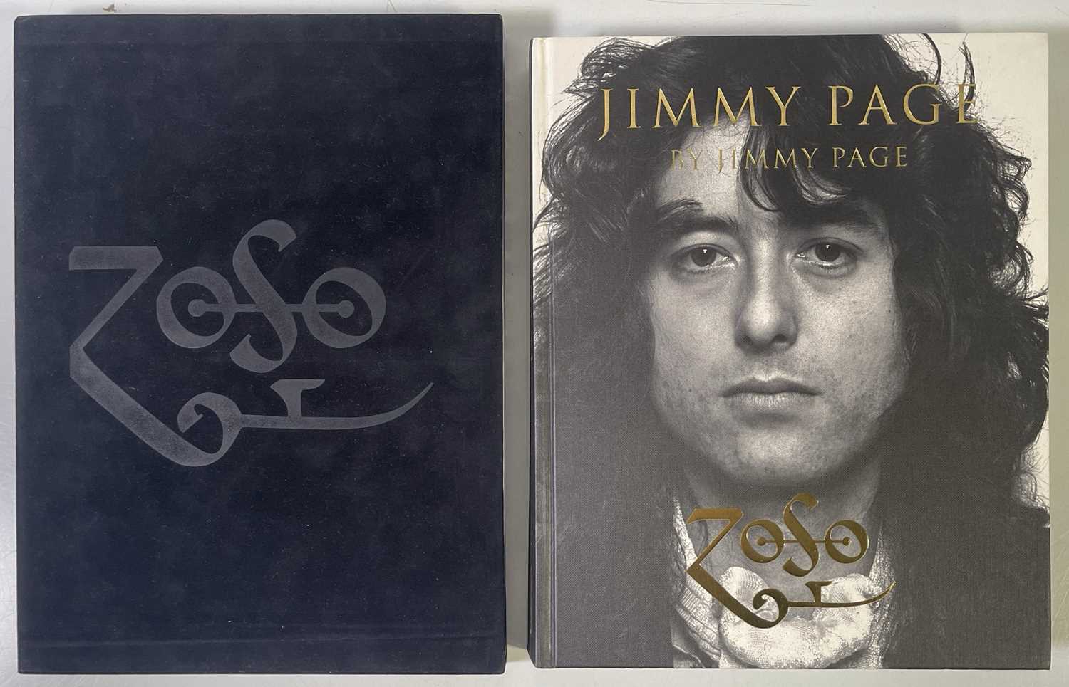 Lot 95 - LED ZEPPELIN - COLLECTABLE BOOKS INC GENESIS/1969 VISUAL THING TOUR BOOK.