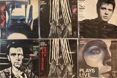 Lot 73 - GENESIS/ PETER GABRIEL AND RELATED - JAPANESE LPs/ 12"