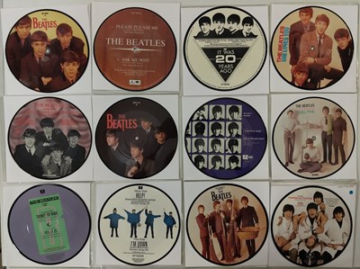 Lot 303 - THE BEATLES - 7" PICTURE DISC COLLECTION