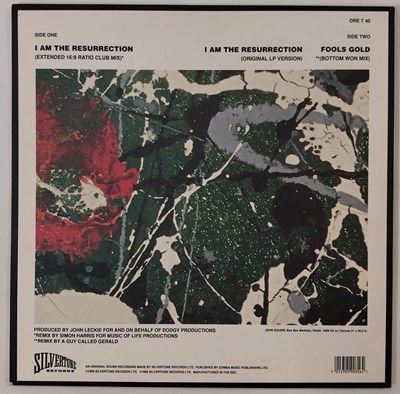 Lot 373 - THE STONE ROSES - I AM THE RESURRECTION 12" (ORE T 40 - ORIGINAL PRESSING)