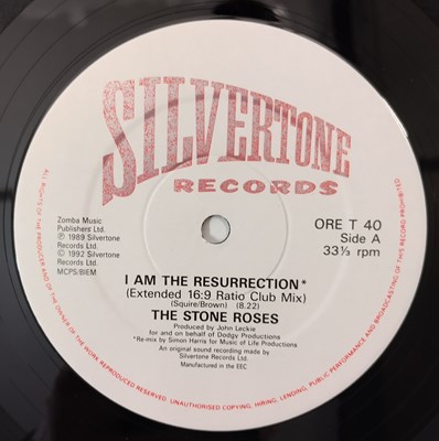 Lot 373 - THE STONE ROSES - I AM THE RESURRECTION 12" (ORE T 40 - ORIGINAL PRESSING)
