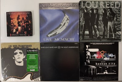 Lot 299 - LOU REED / VELVET UNDERGROUND / RELATED - LP / 7" BOX SET PACK