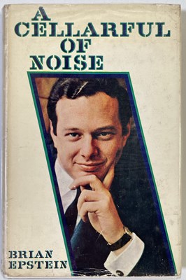 Lot 306 - THE BEATLES - FIRST EDITION COPY OF 'CELLARFUL OF NOISE' WITH BRIAN EPSTEIN AUTOGRAPH.