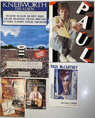 Lot 271 - THE BEATLES - PAUL MCCARTNEY POSTER COLLECTION.