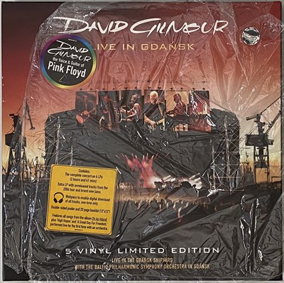 Lot 241 - DAVID GILMOUR - LIVE IN GDANSK LP BOX SET (88697344701)