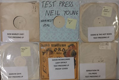 Lot 406 - ROCK / FOLK-ROCK / PROG / JAZZ - TEST PRESSINGS / ACETATES - LP PACK