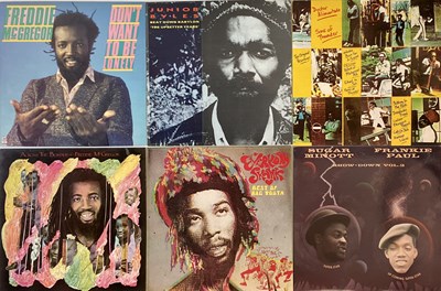 Lot 100 - REGGAE (ROOTS/ROCKSTEADY/DUB) - CLASSIC LPs