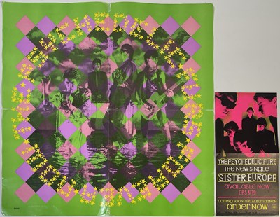 Lot 441 - THE PSYCHEDELIC FURS - ORIGINAL PROMO POSTERS.