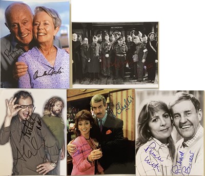 Lot 71 - BRITISH COMEDY STARS SIGNED.