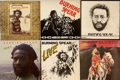 Lot 107 - BURNING SPEAR - LPs